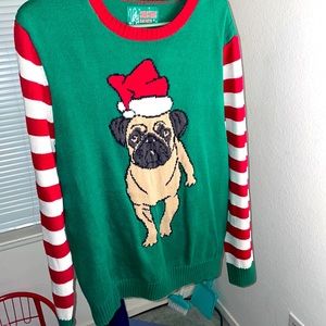Pug Christmas Sweater